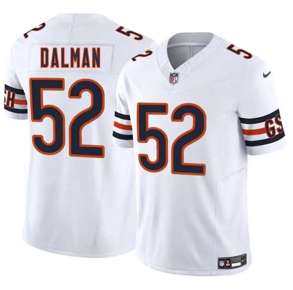 Men & Women & Youth Chicago Bears #52 Drew Dalman White 2025 F.U.S.E. Vapor Stitched Jersey,We sell and wholesale Men & Women & Youth Chicago Bears #52 Drew Dalman White 2025 F.U.S.E. Vapor Stitched Jersey on line form chian!